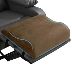 HOMBYS repose-pieds face avant montrant forme ondulée et confort étendu