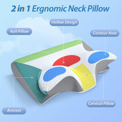HOMCA housse à zip invisible lavable facilitant entretien et hygiène