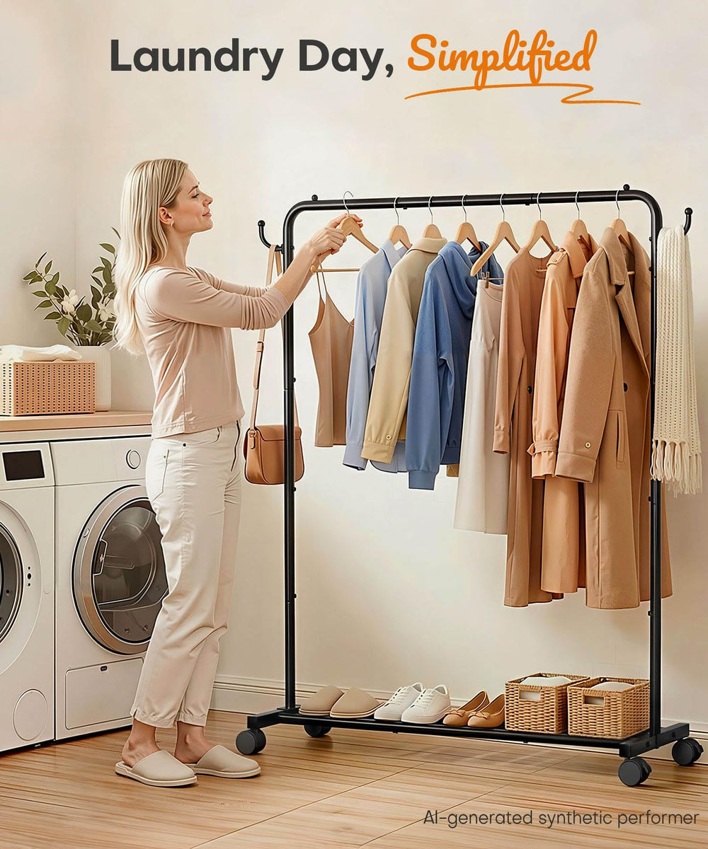 Homde présentoir boutique démontrant esthétique neutre pour vitrines