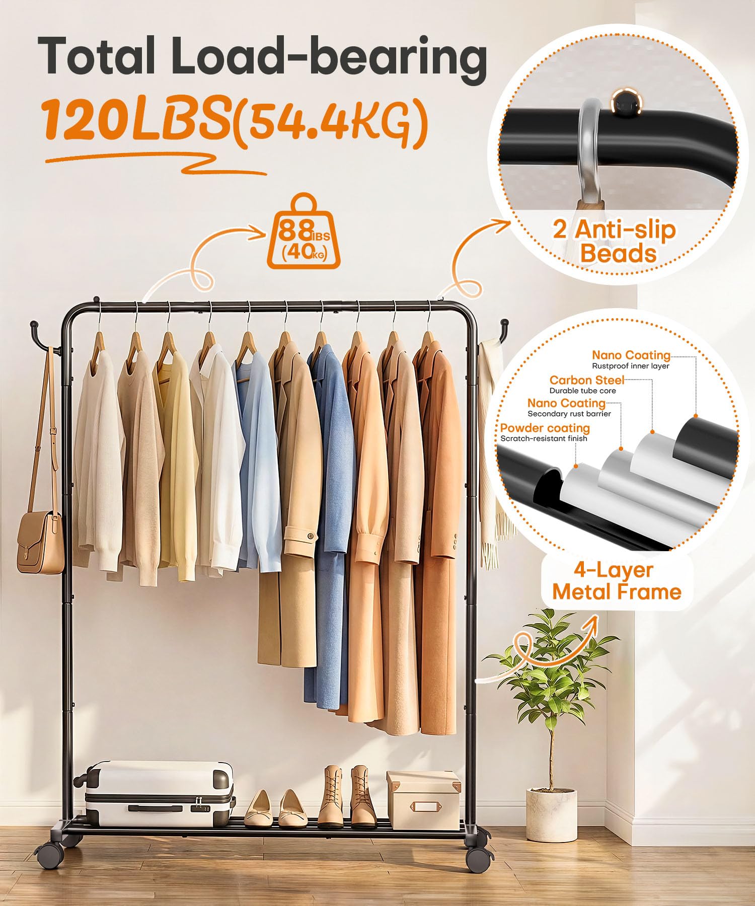 Homde en chambre illustrant organisation rapide pour vêtements quotidiens