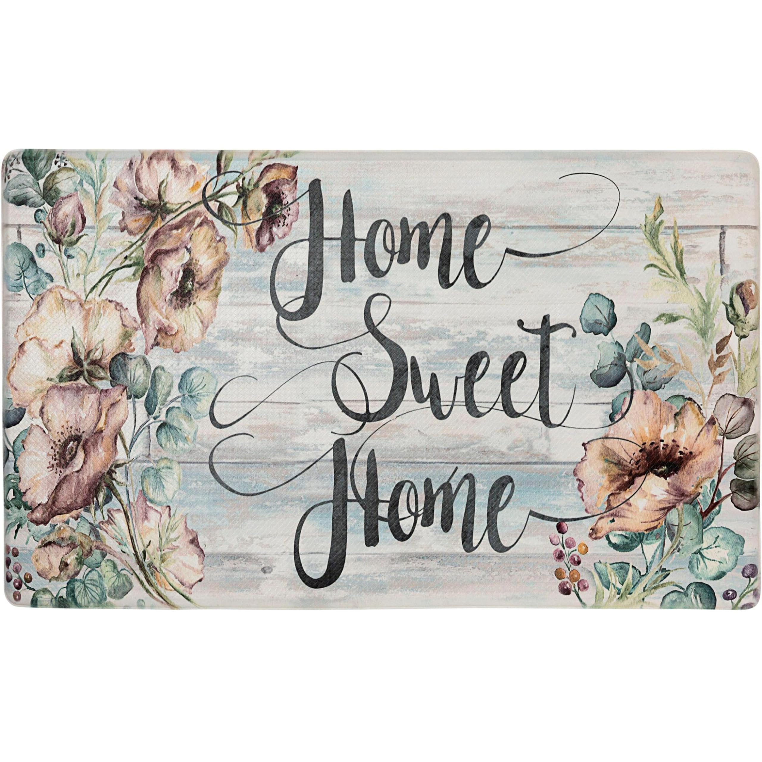 Home Dynamix tapis face avant montrant motif floral et confort