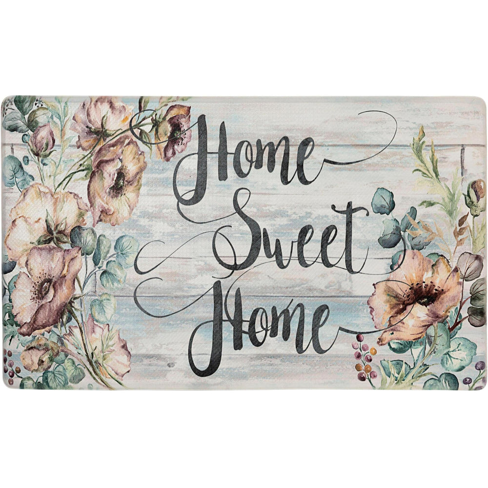 Home Dynamix tapis face avant montrant motif floral et confort