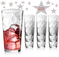 Home Essentials & Beyond verre contenant cocktail montrant capacité et élégance