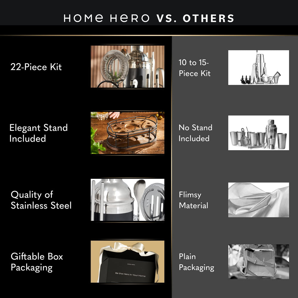 Home Hero livret recettes ouvert guidant la création de boissons