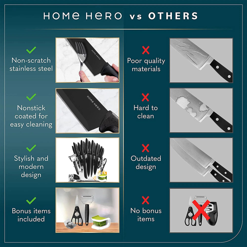 Home Hero poignée ergonomique offrant prise sûre et confort