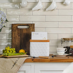 HOME PALETTE cadre acrylique protégeant une fiche contre éclaboussures