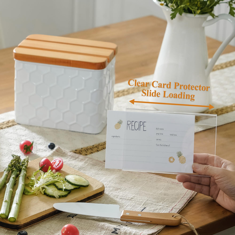 HOME PALETTE intérieur ouvert montrant fiches 4x6 et diviseurs pratiques