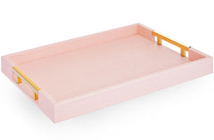 Home Redefined plateau face avant rose brillant, accent design et rangement