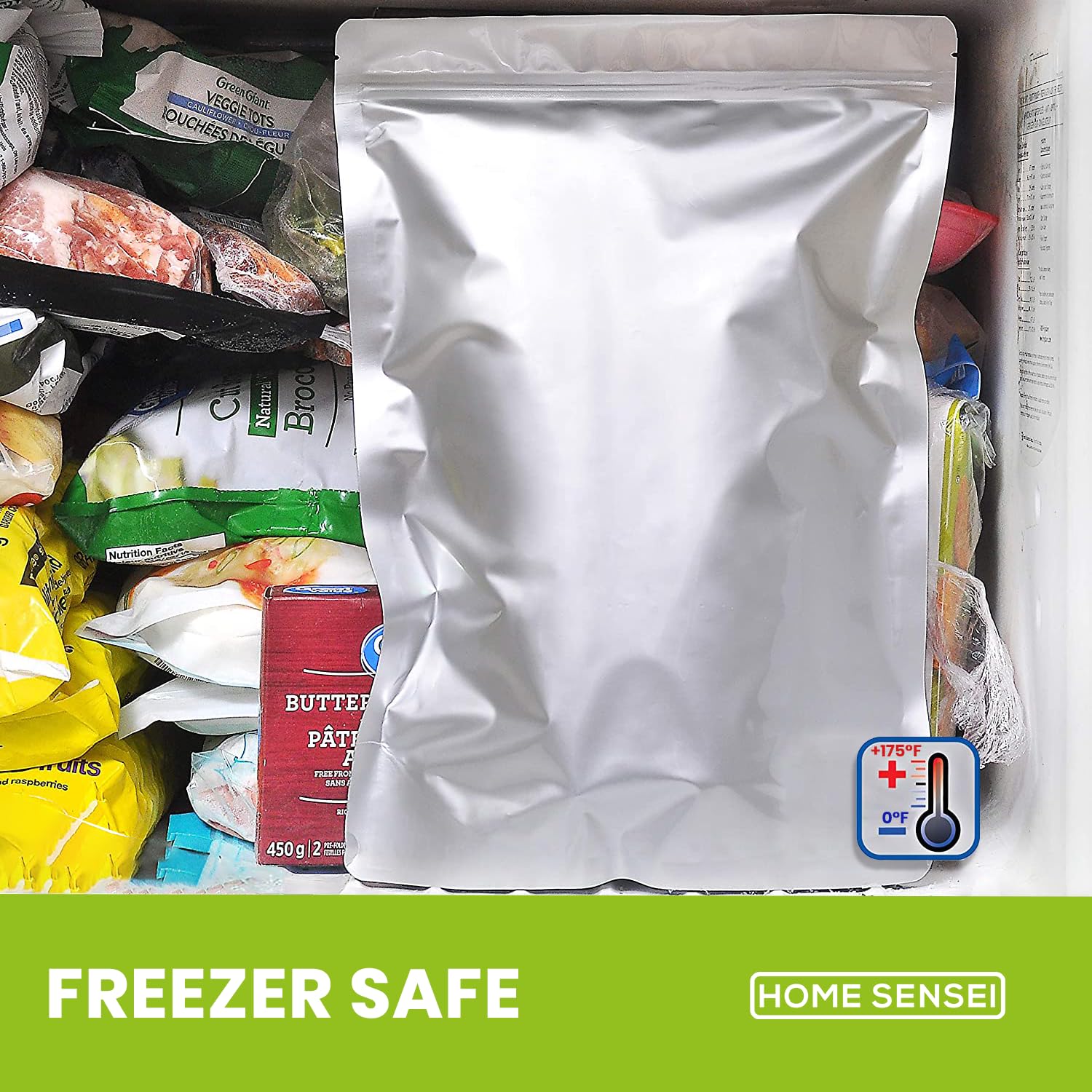 Home Sensei mise en situation dans garde-manger montrant gain d'espace