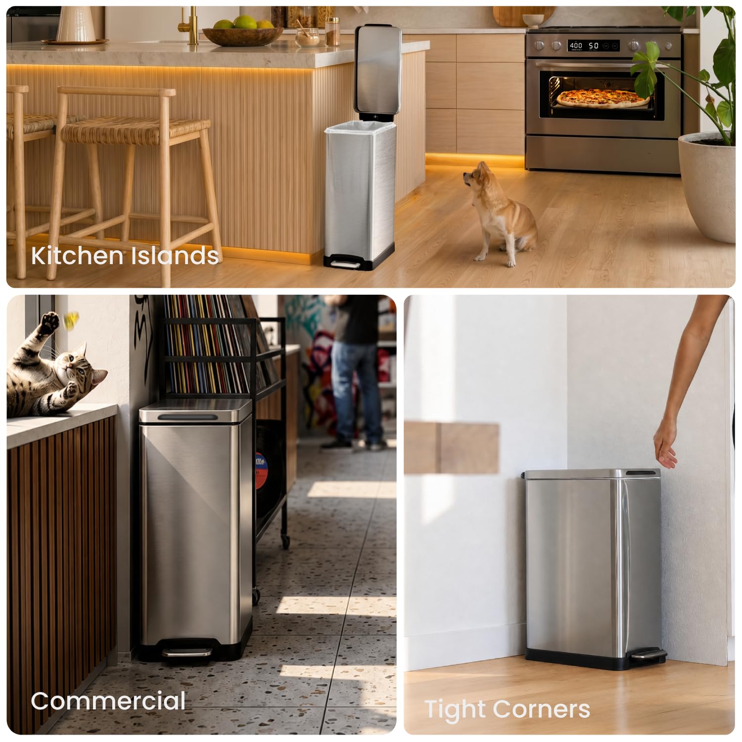 Home Zone Living bande d'attache maintenant le sac proprement en place