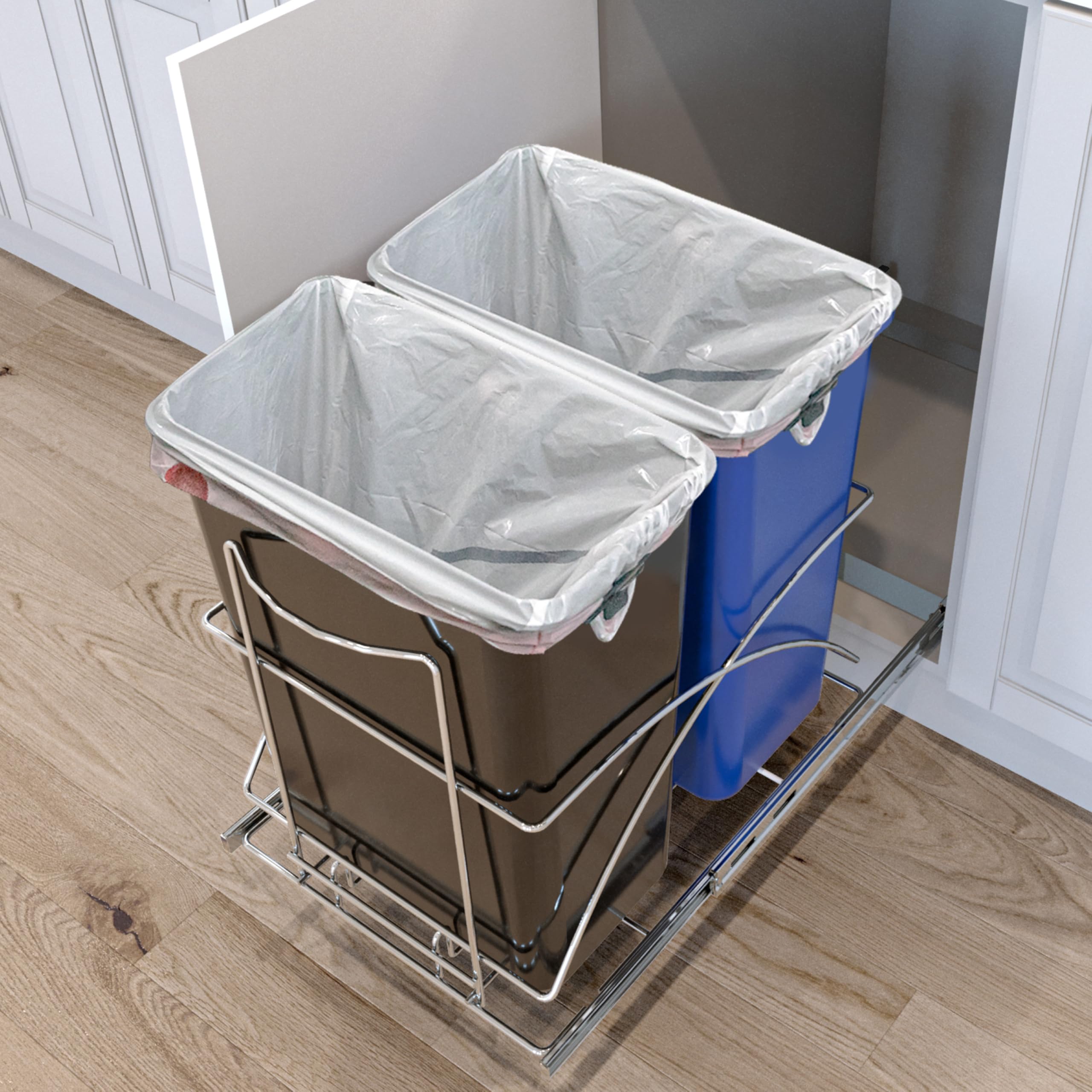 Home Zone Living étiquette de capacité 58 L pour planification d'espace