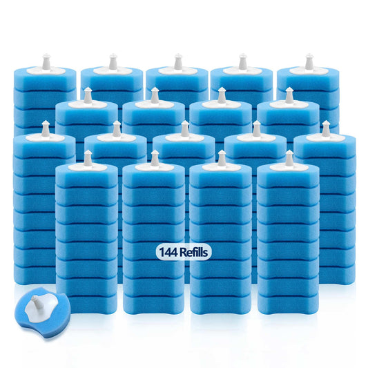 HOMEBETTER emballage 144 têtes pour longs nettoyages sans réassort