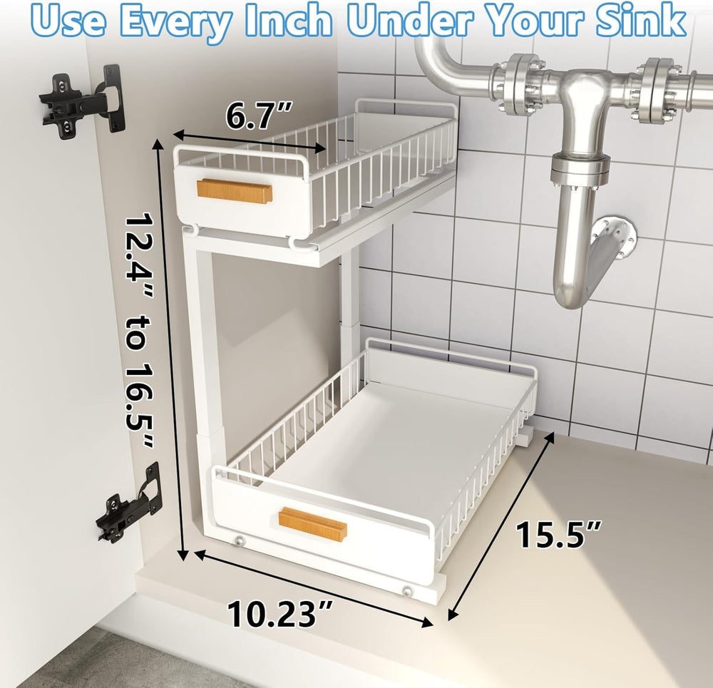 HOMEBOSILY rangement en salle de bain organisation visible