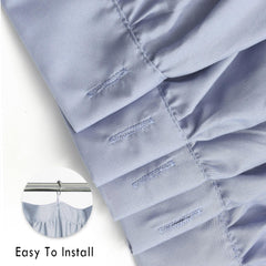 Homechoice Decor texture microfibre ruchée, confort et opacité