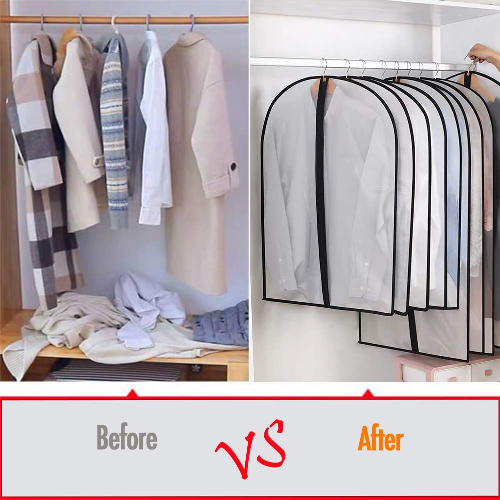 HomeClean comparaison tailles en penderie pour choix adapté