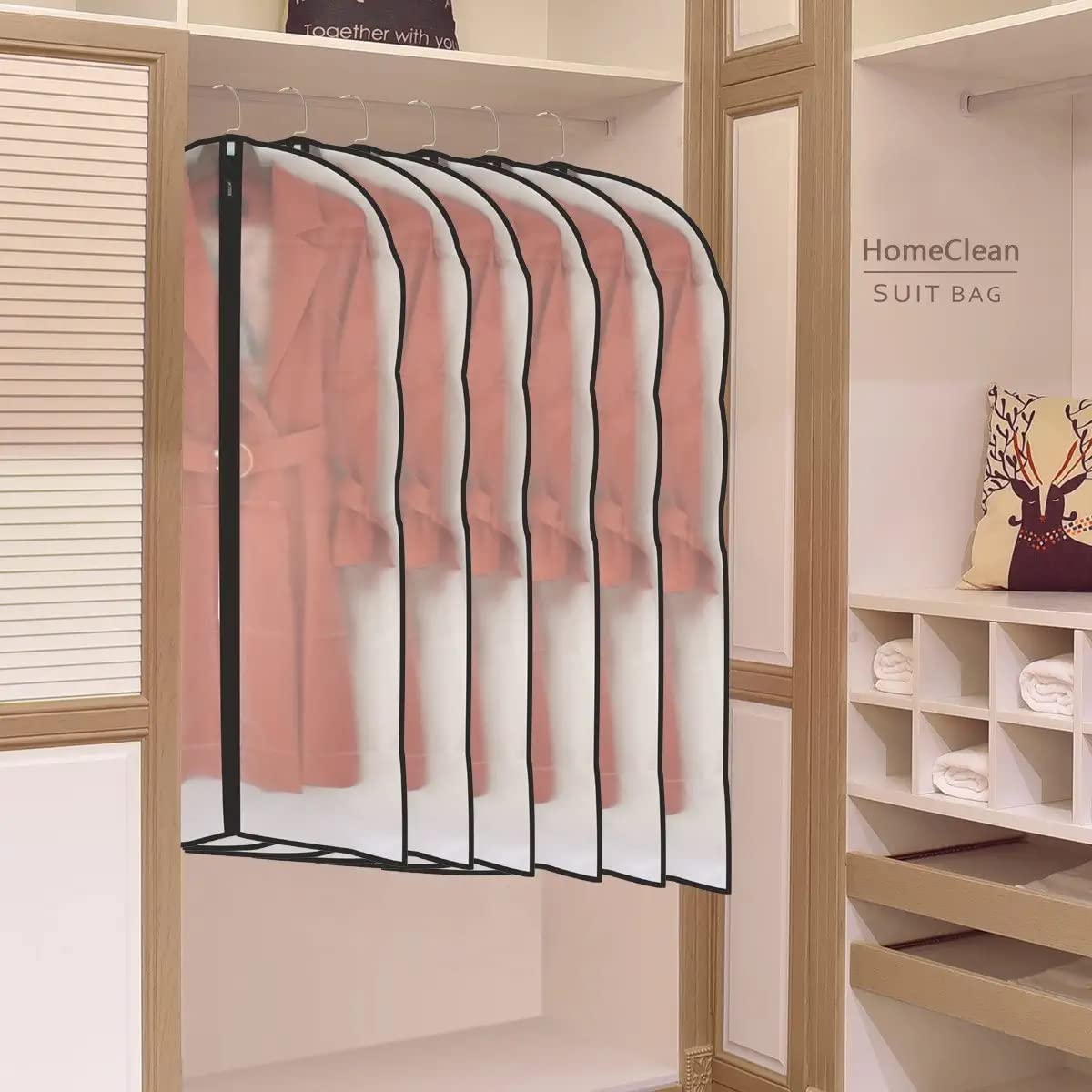 HomeClean penderie organisée en style de vie, repérage rapide