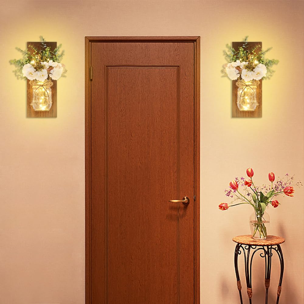 Homecor détail pivoine blanche et eucalyptus, apporte charme décoratif durable