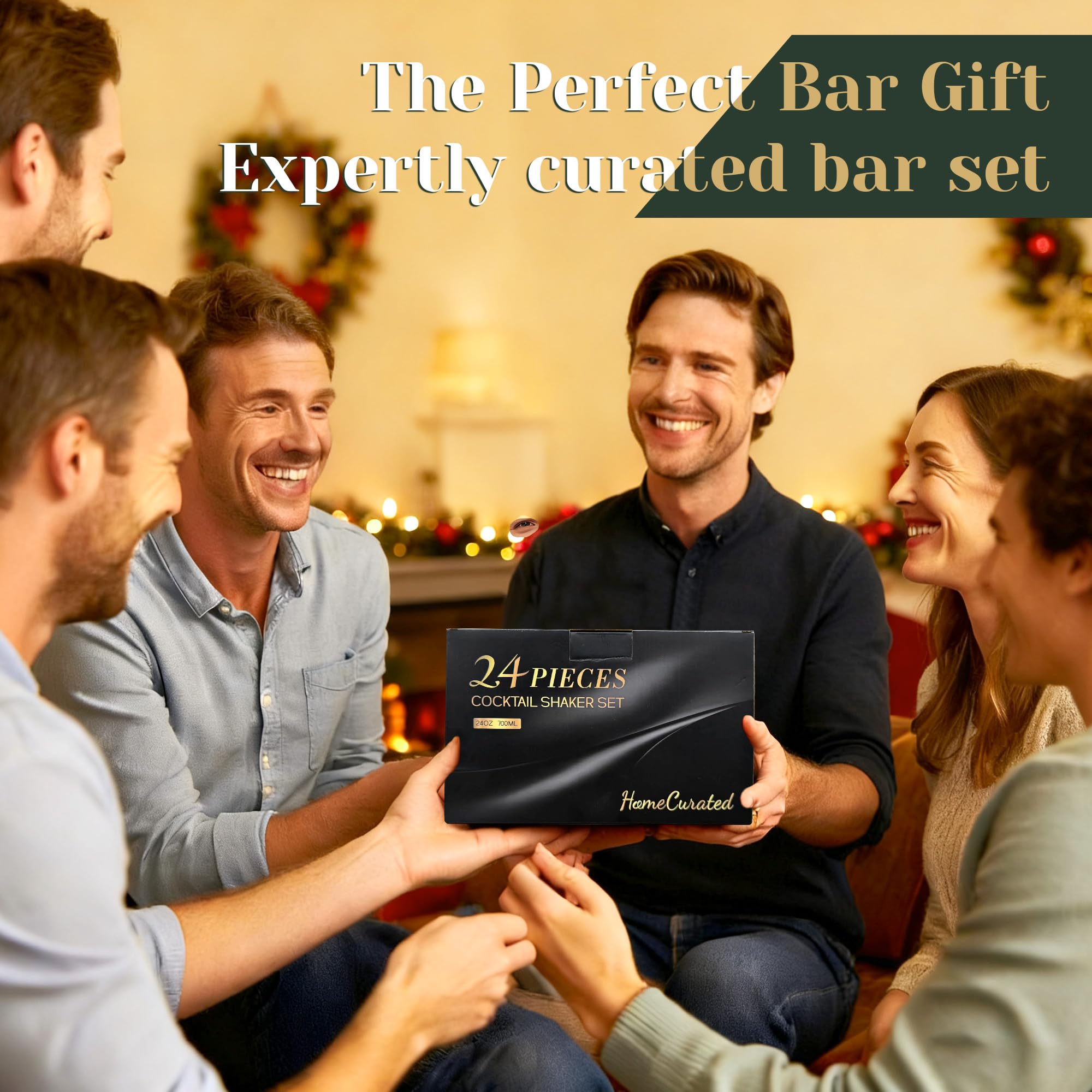 HomeCurated coffret emballé prêt à offrir comme cadeau élégant