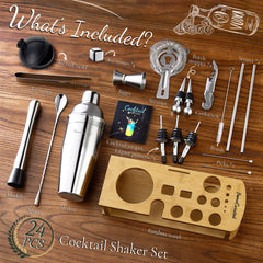 HomeCurated gros plan du shaker inox robuste pour mélange sans fuite