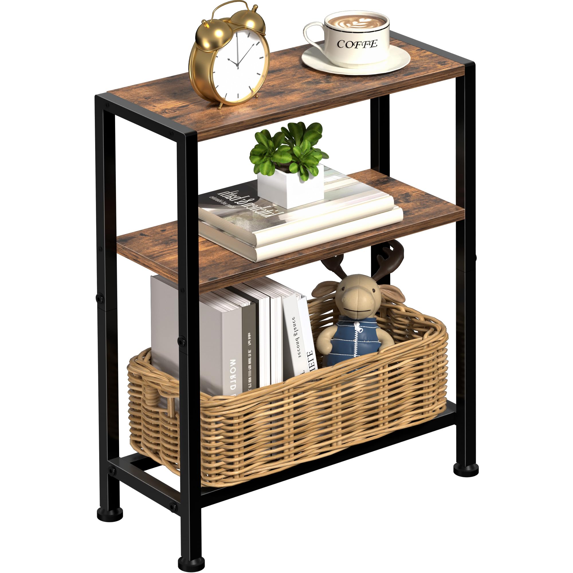 Homedawn vue avant de la table étroite, gain de place instantané
