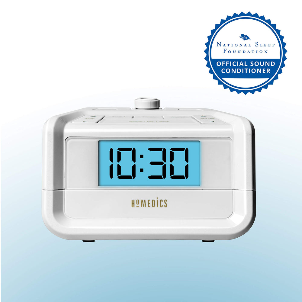 Homedics icônes des huit sons naturels offrant apaisement et diversité