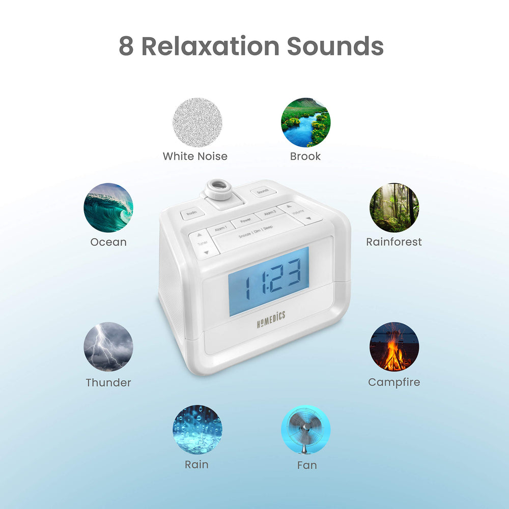 Homedics gros plan boutons et commandes pour réglages rapides