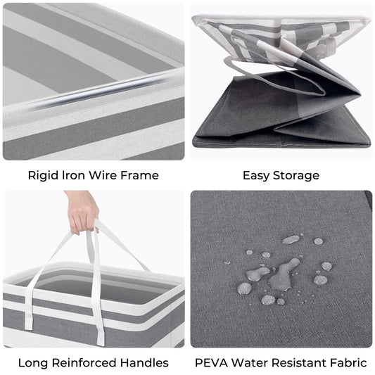 HomeHacks détail tissu et revêtement PEVA pour protection et nettoyage facile