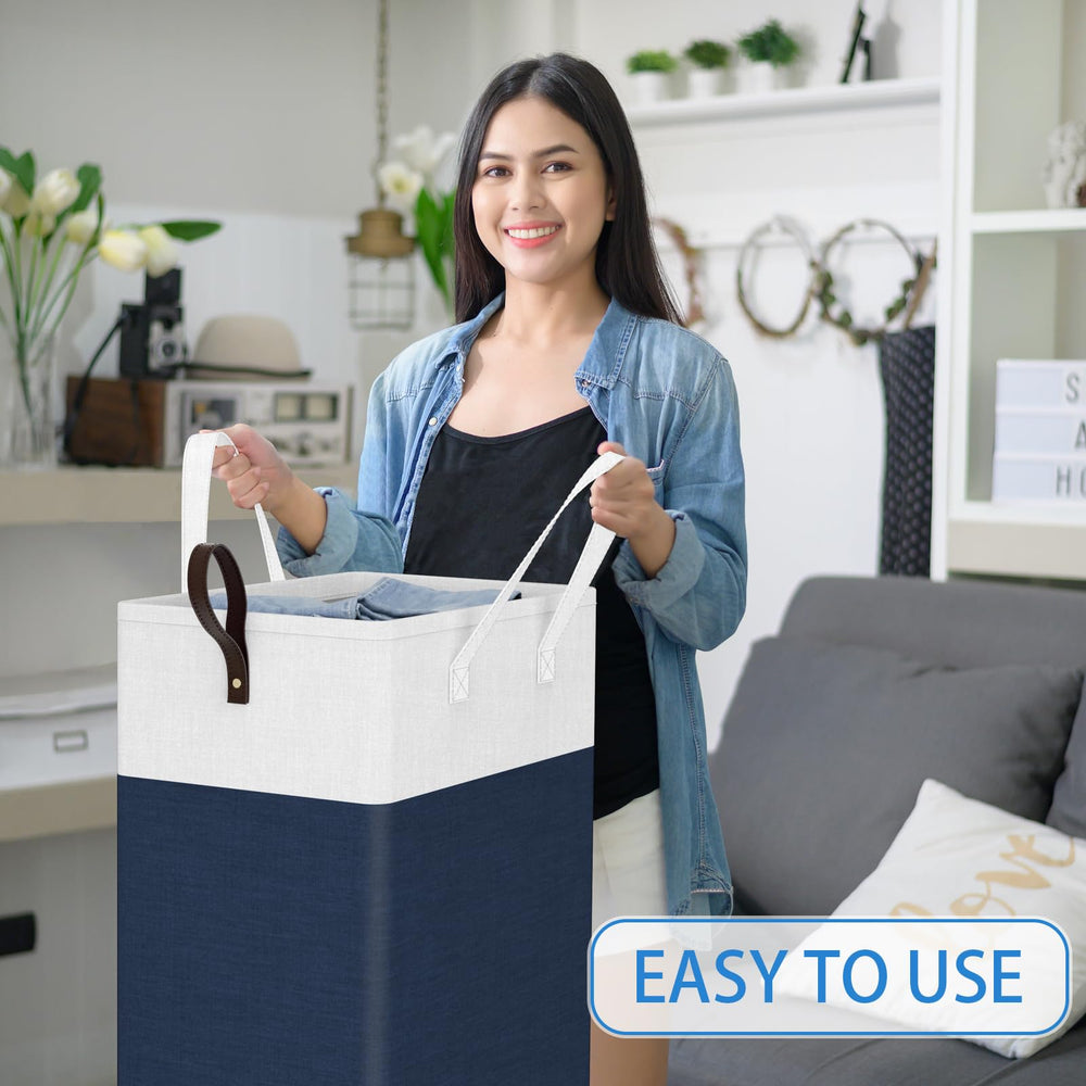 HomeHacks panier en situation chambre facilitant transfert du linge
