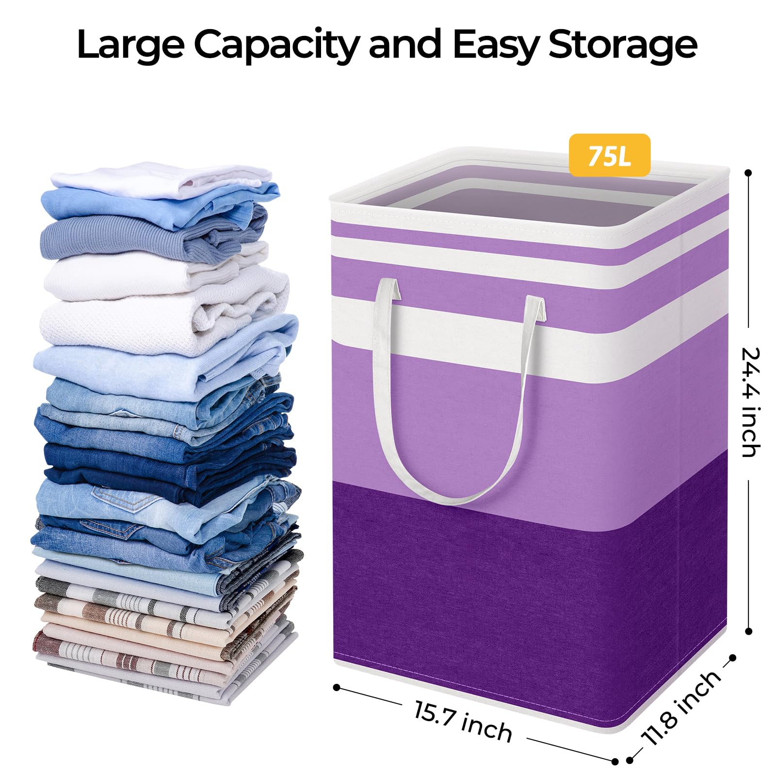 HomeHacks panier pliable rangé gain de place pratique