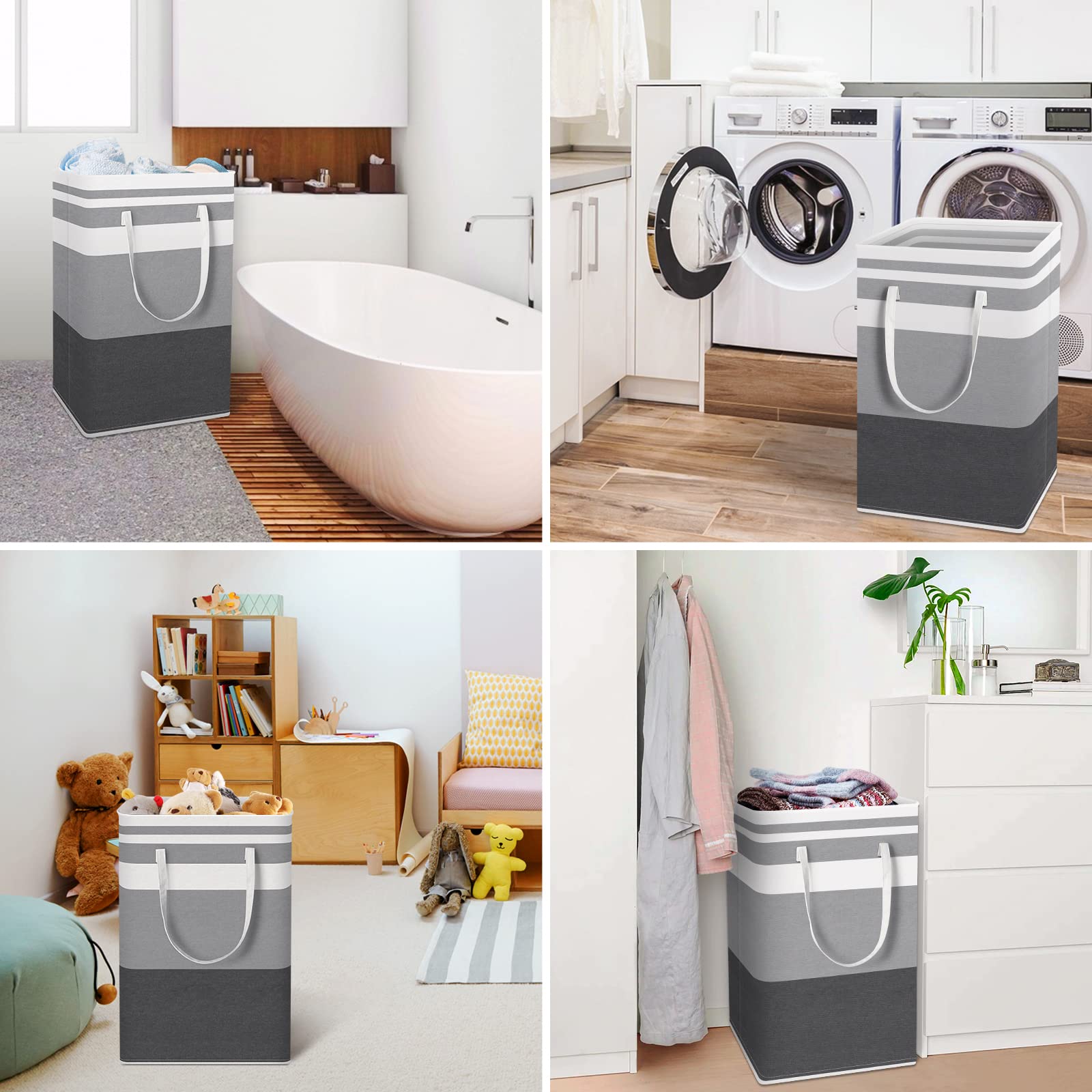 HomeHacks panier plié montrant rangement compact et gain de place