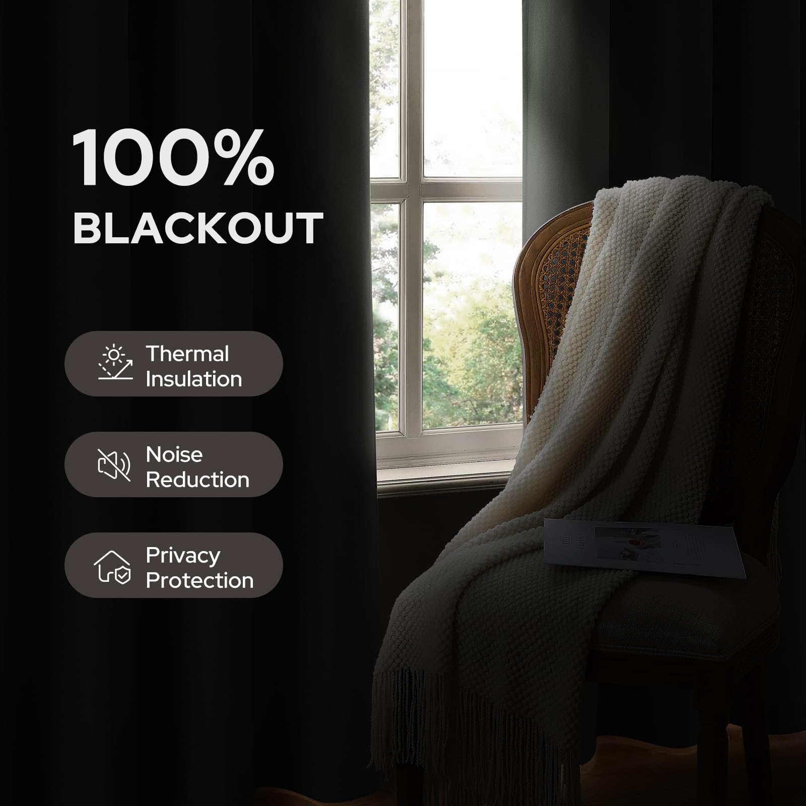 HOMEIDEAS gros plan texture faux lin montrant douceur et élégance