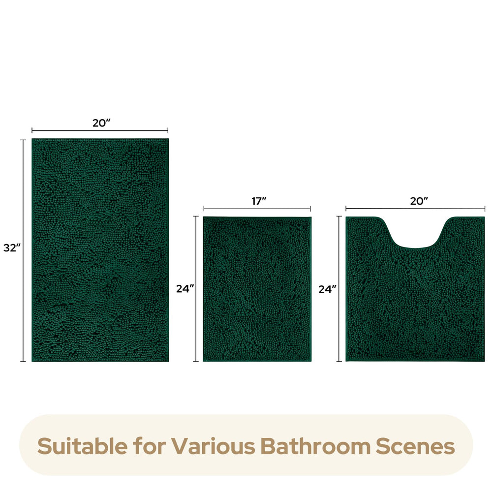 HOMEIDEAS comparaison de tailles des trois tapis pour choisir l'emplacement idéal
