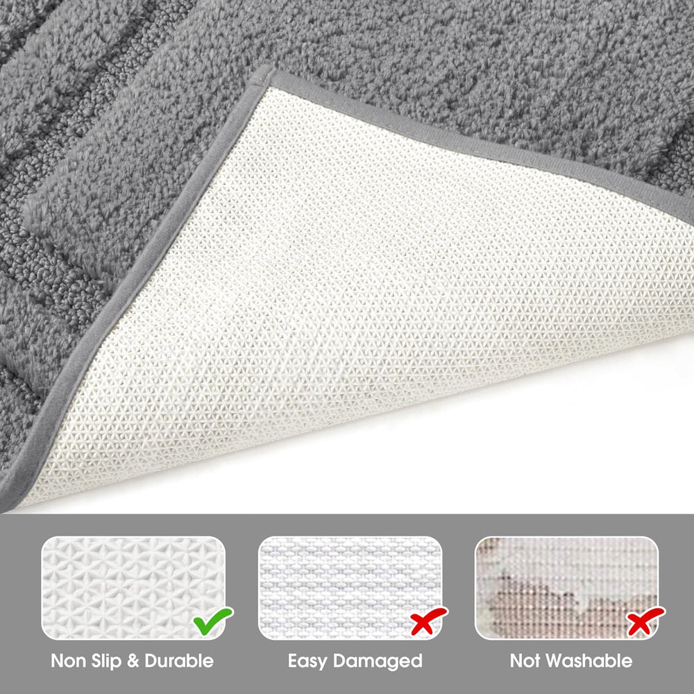 HOMEIDEAS tapis placé devant douche qui garde le sol sec