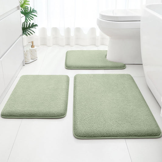 HOMEIDEAS ensemble face avant montrant vert sauge et design cosy