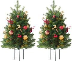 HomeKaren sapin 30 pouces face entière apportant ambiance chaleureuse