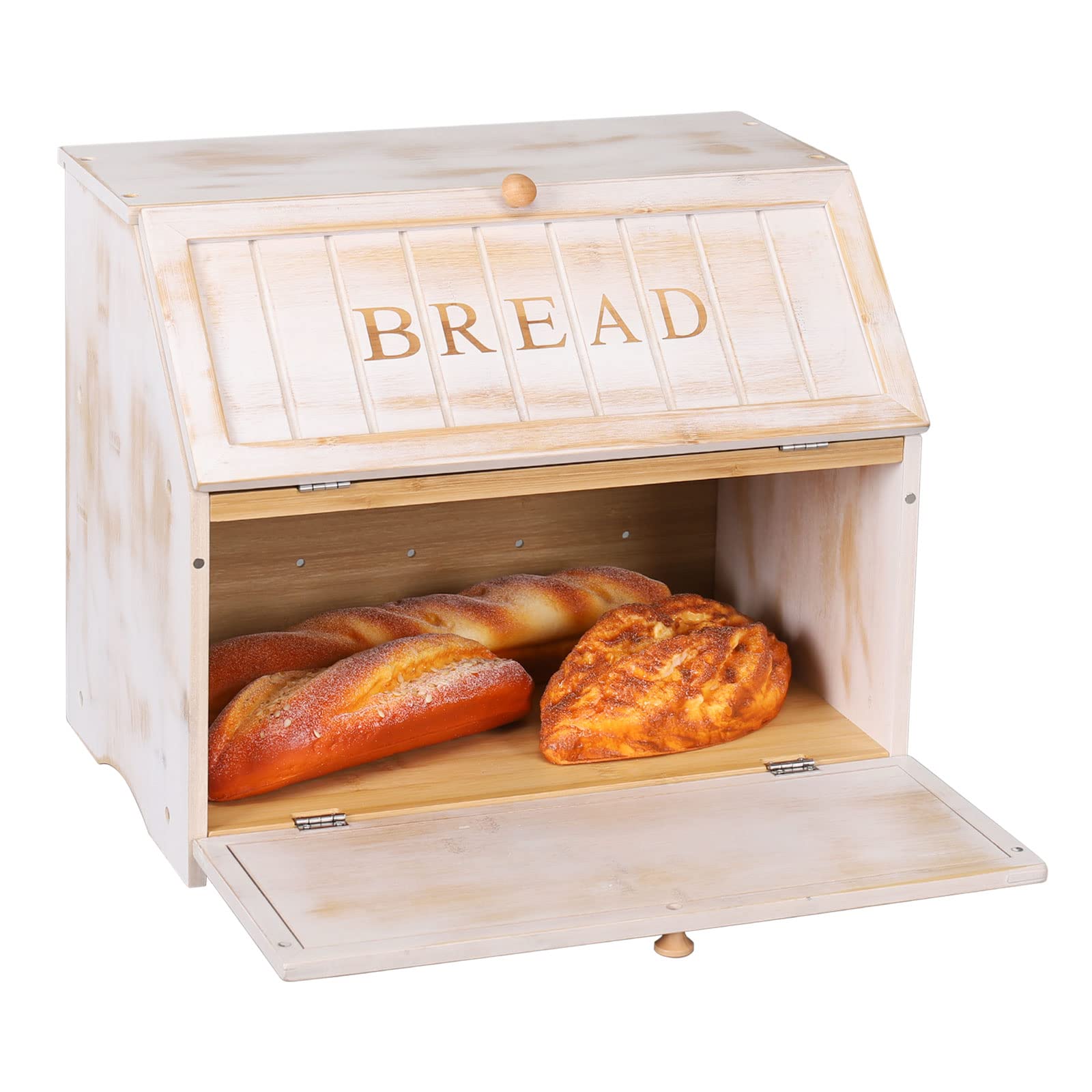 HOMEKOKO face avant vintage blanche, décorative et pratique sur le comptoir