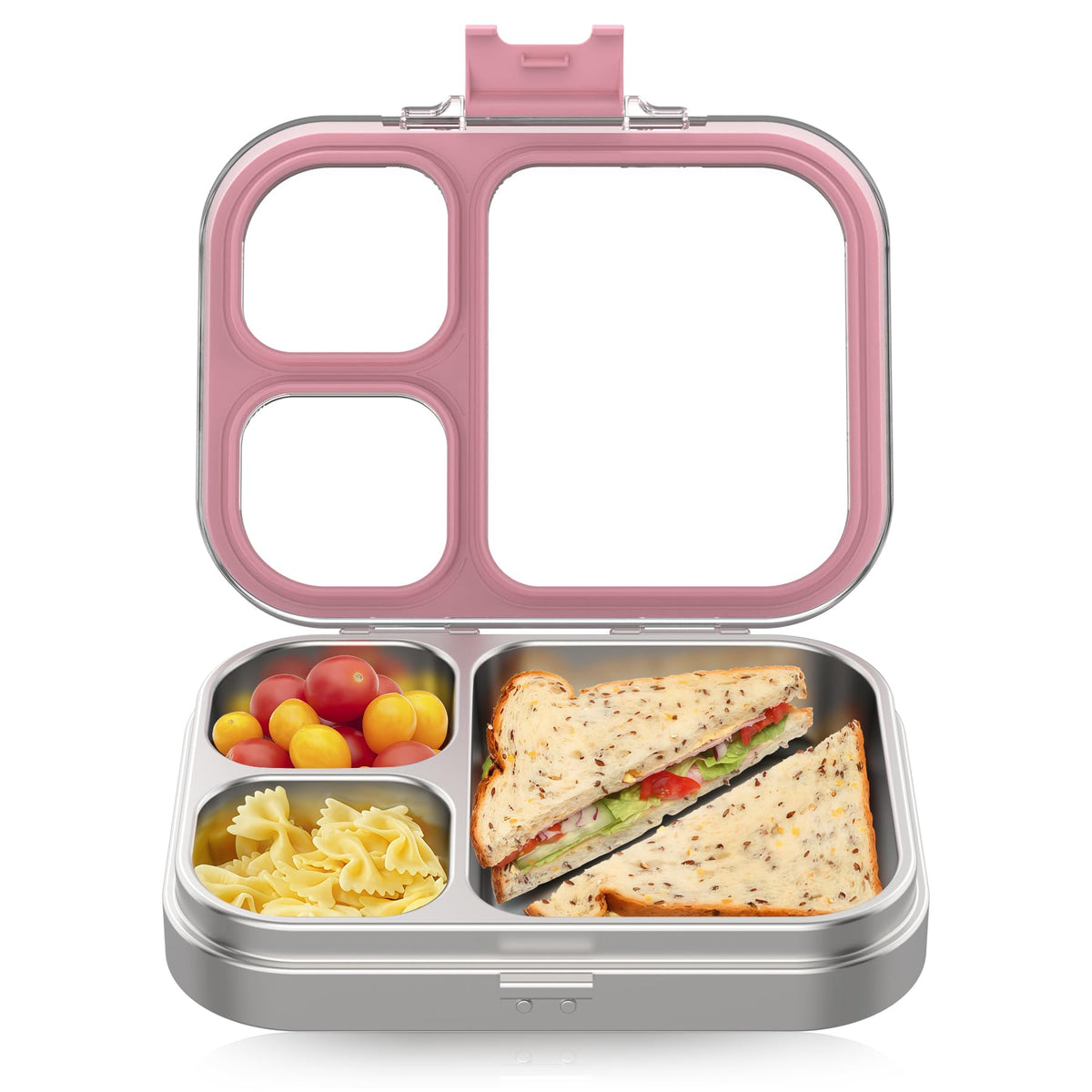 HOMEKOL vue avant boîtier rose montrant design compact et portable