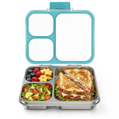 HOMEKOL boîte bleue vue de face, design mince et transportable