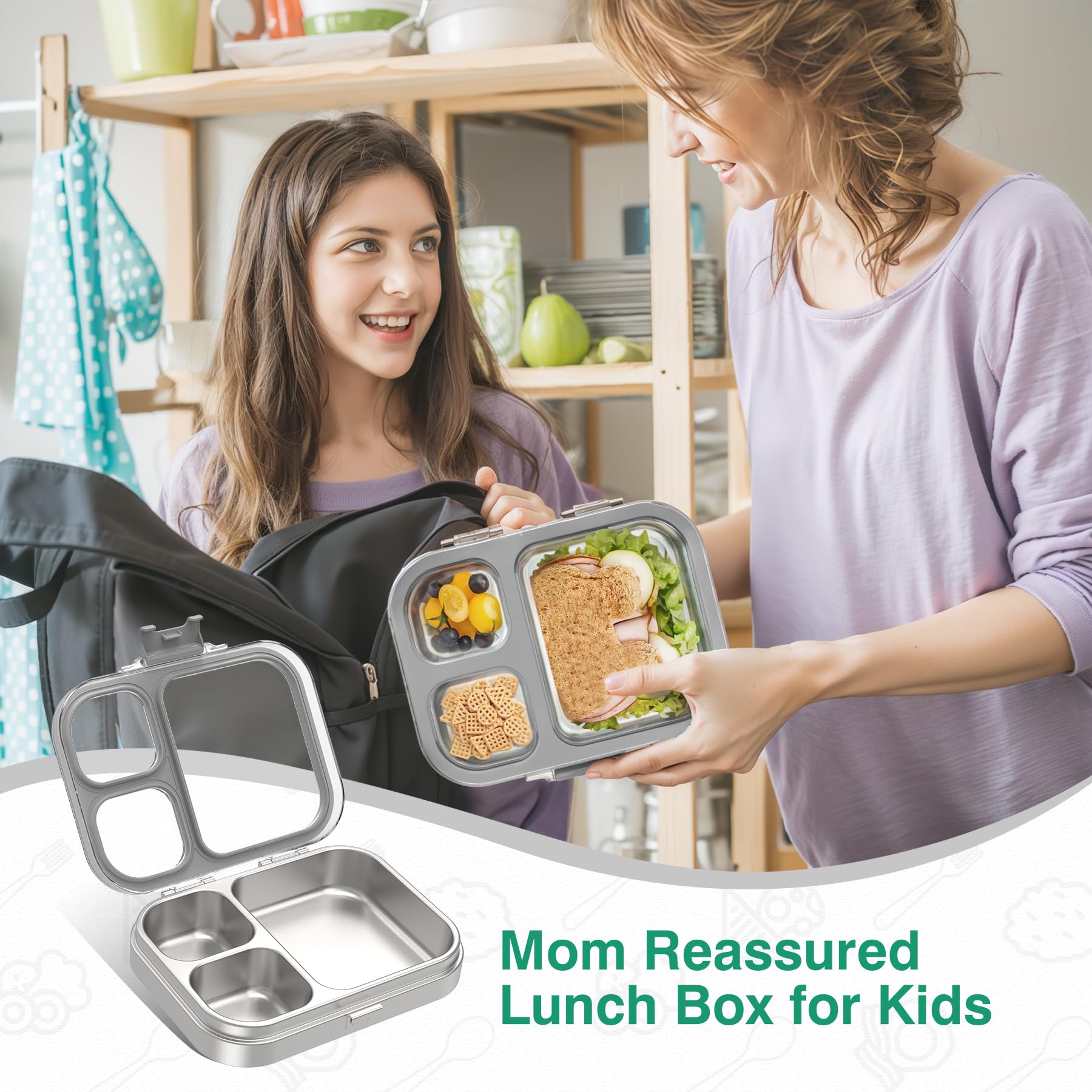 HOMEKOL comparaison de taille à la main pour évaluer portions et portabilité