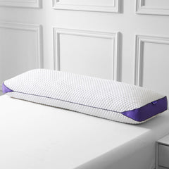 HOMELAB face avant du coussin corporel montrant le design et le format 20x52 pour confort