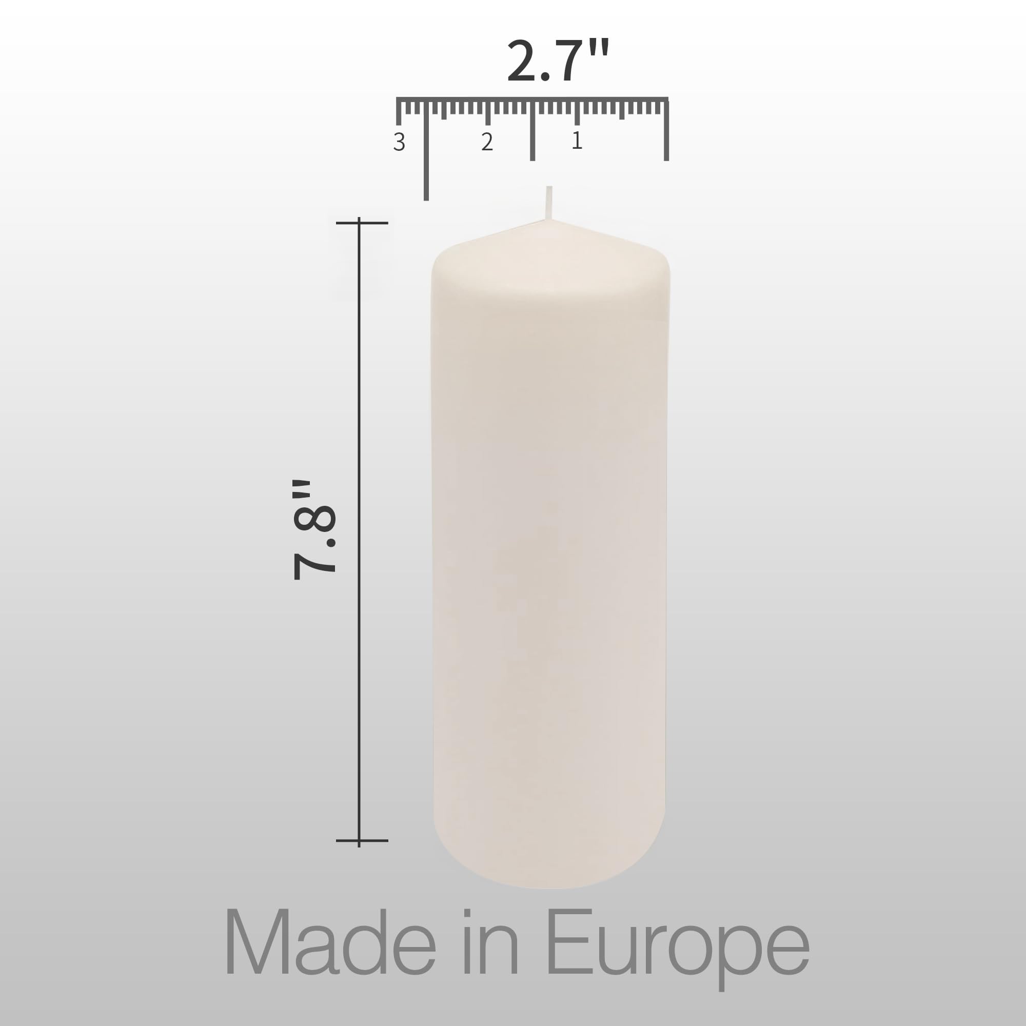 Home Lights gros plan surface lisse de la bougie montrant finition propre et esthétique