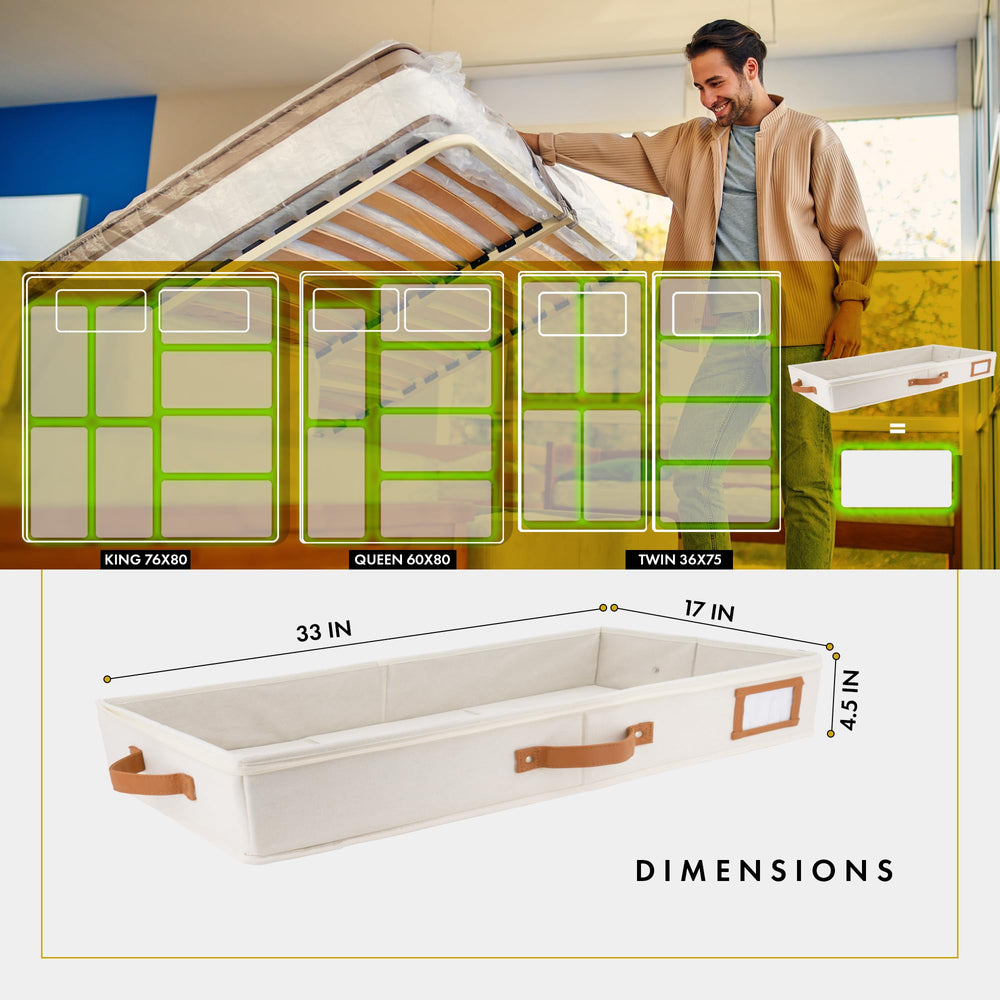 HOMELUX THEORY couvercle PVC transparent montrant contenu pour identification rapide