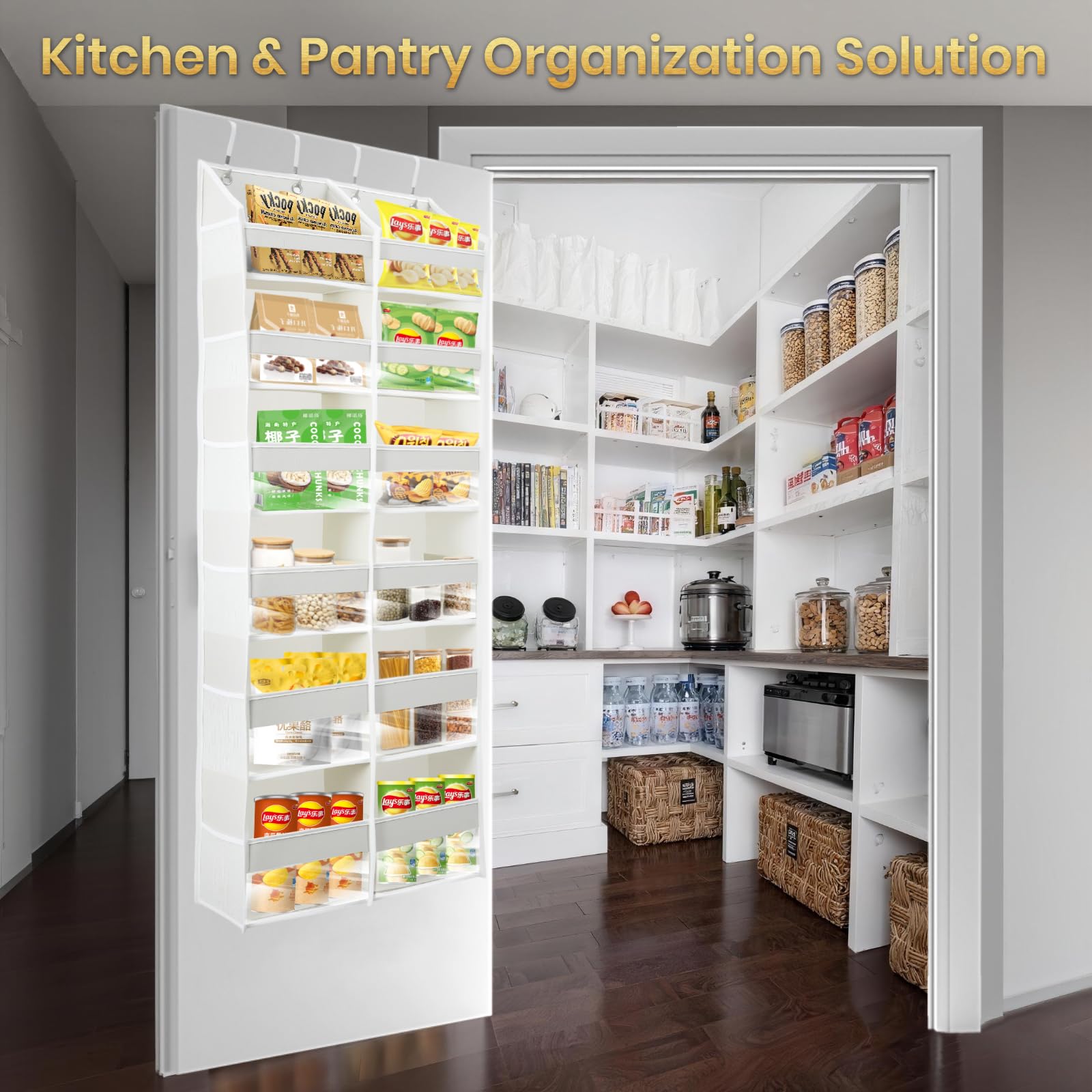 HOMELUX THEORY organisateur utilisé en cuisine, gain d’espace immédiat