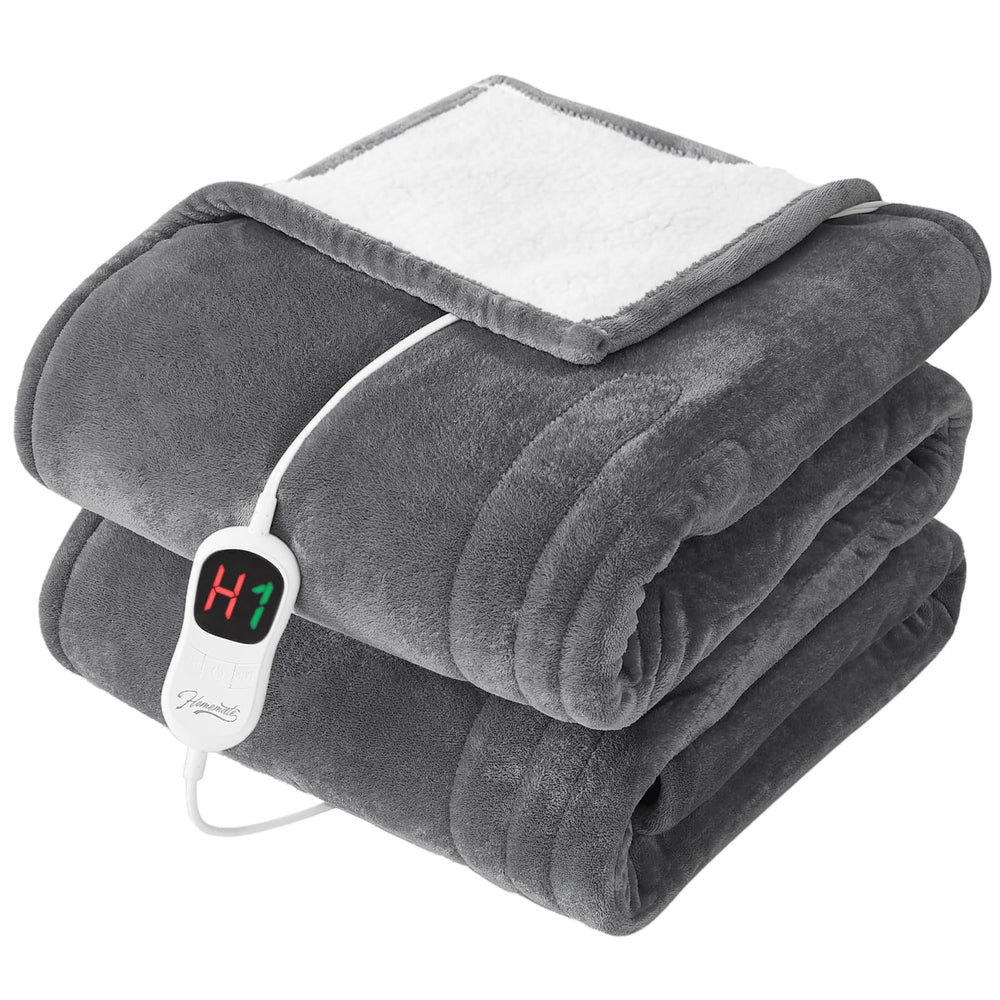 Homemate couverture chauffante face avant montrant finition douce et chaleur