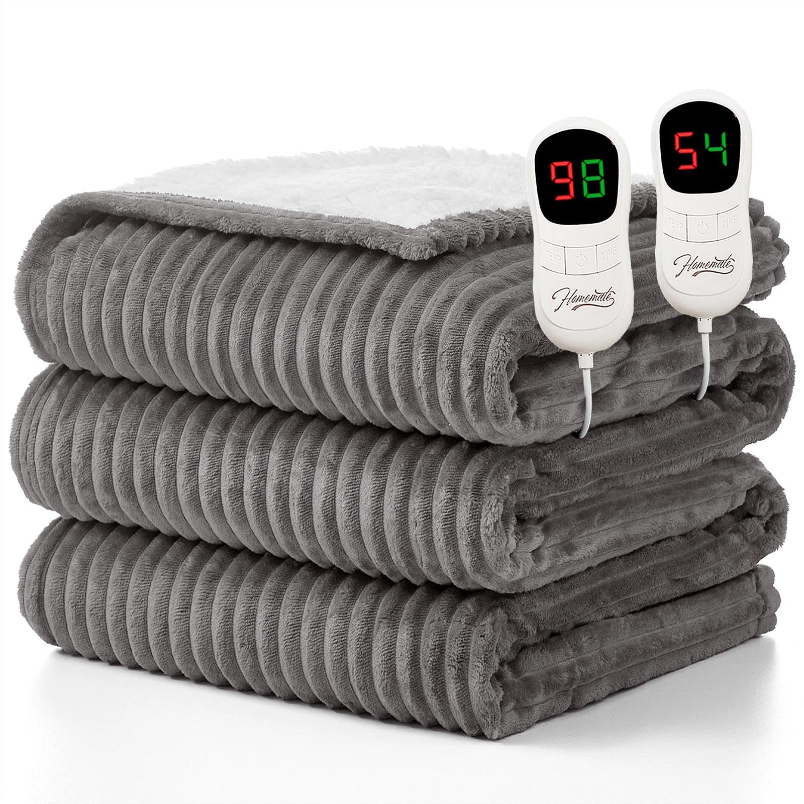 Homemate couverture face avant montrant design et grande taille pour confort