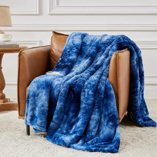 Homemate vue de face du plaid 50x60 montrant le tissu moelleux pour confort instantané