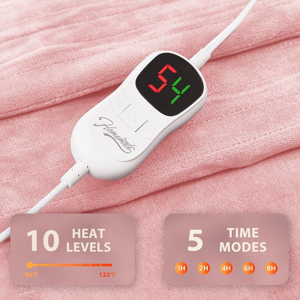 Homemate couverture en usage sur canapé apportant confort instantané