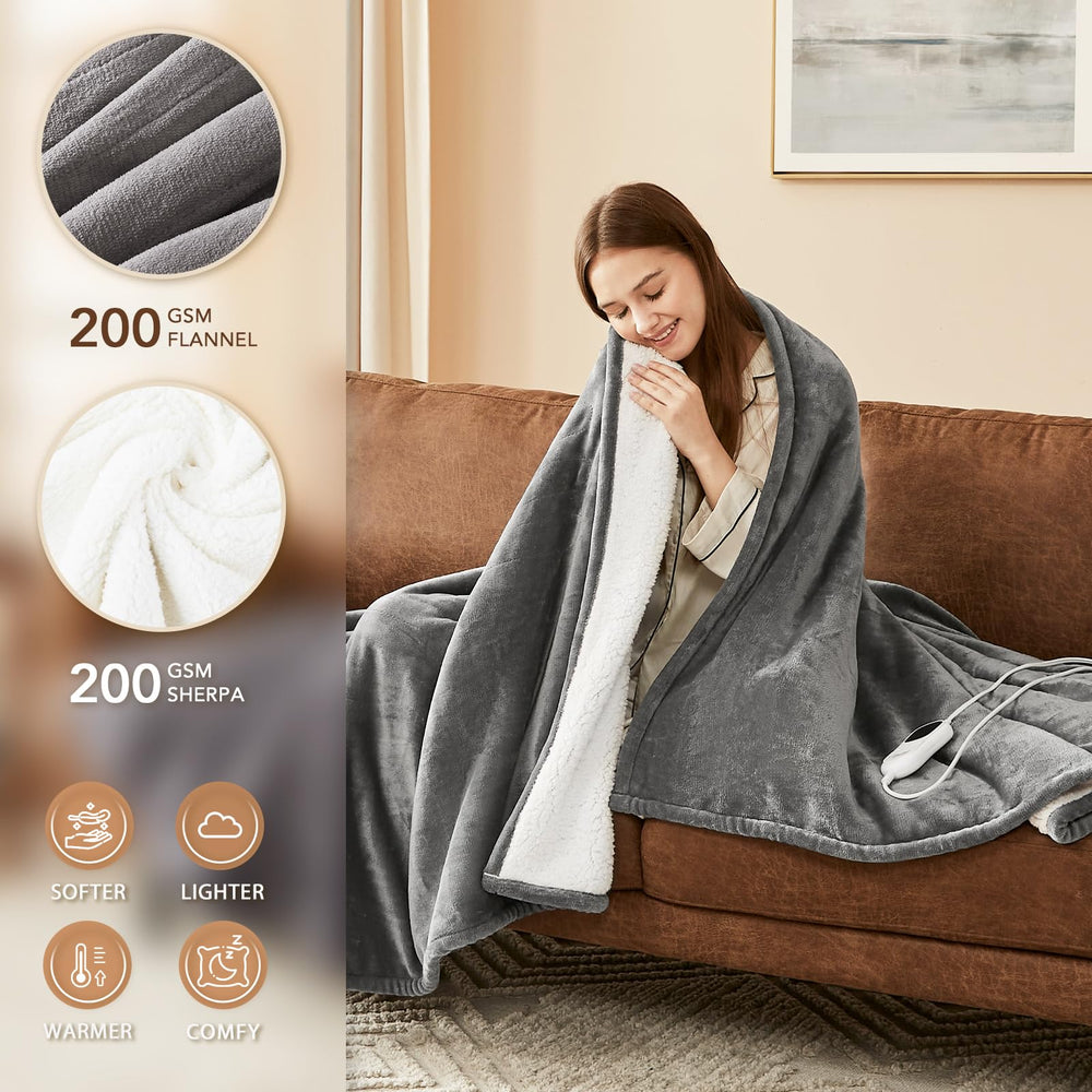 Homemate dos sherpa épais montrant chaleur et douceur isolante