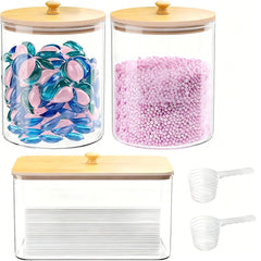 HomePekite bocal verre face montrant conservation et visibilité