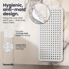 Homerella agencement des trous favorisant drainage rapide et séchage